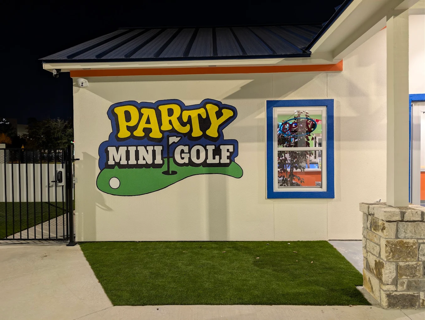 The logo wall
